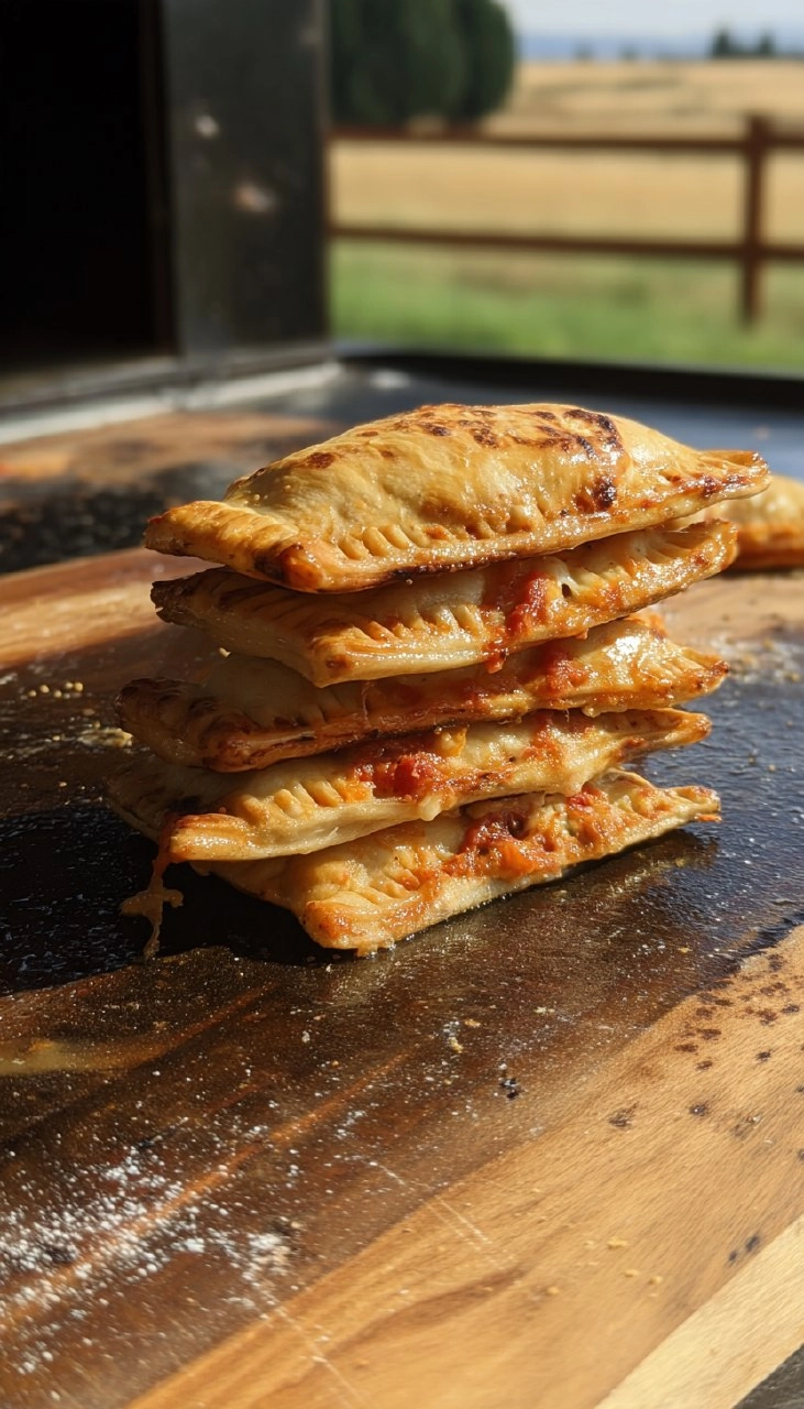 Pizza Pockets On The Blackstone Griddle