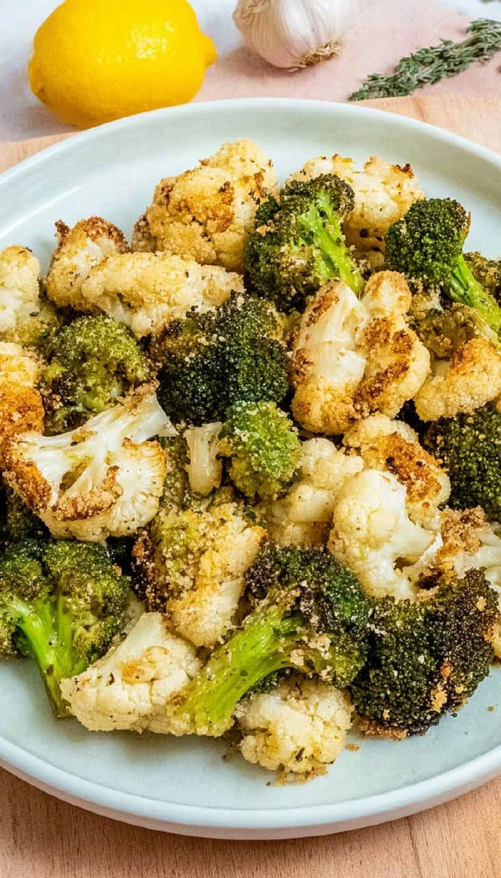 Roasted Broccoli And Cauliflower With Crispy Breadcrumbs 7 Roasted Broccoli And Cauliflower With Crispy Breadcrumbs