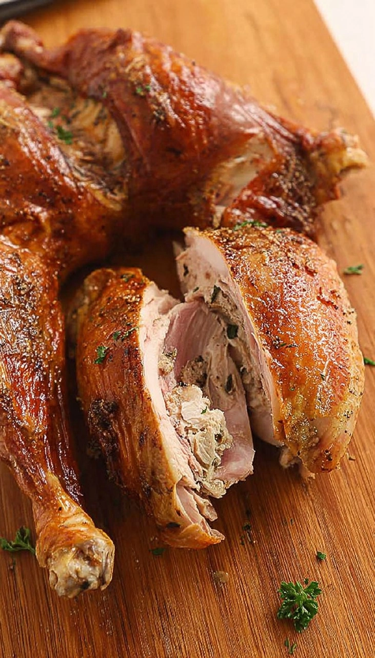 Smoked Spatchcock Turkey 7 Smoked Spatchcock Turkey