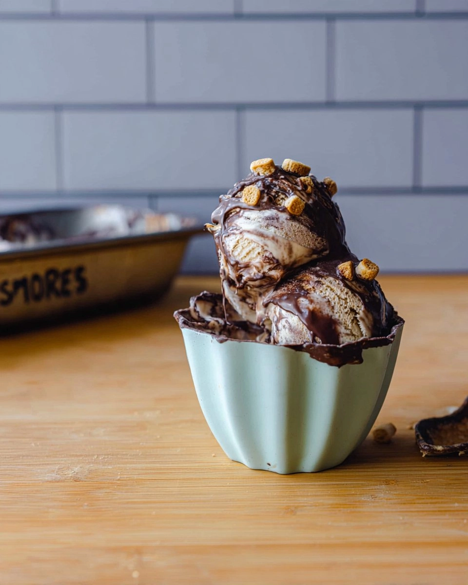 Home 4 Smores-Ice-Cream-Recipe