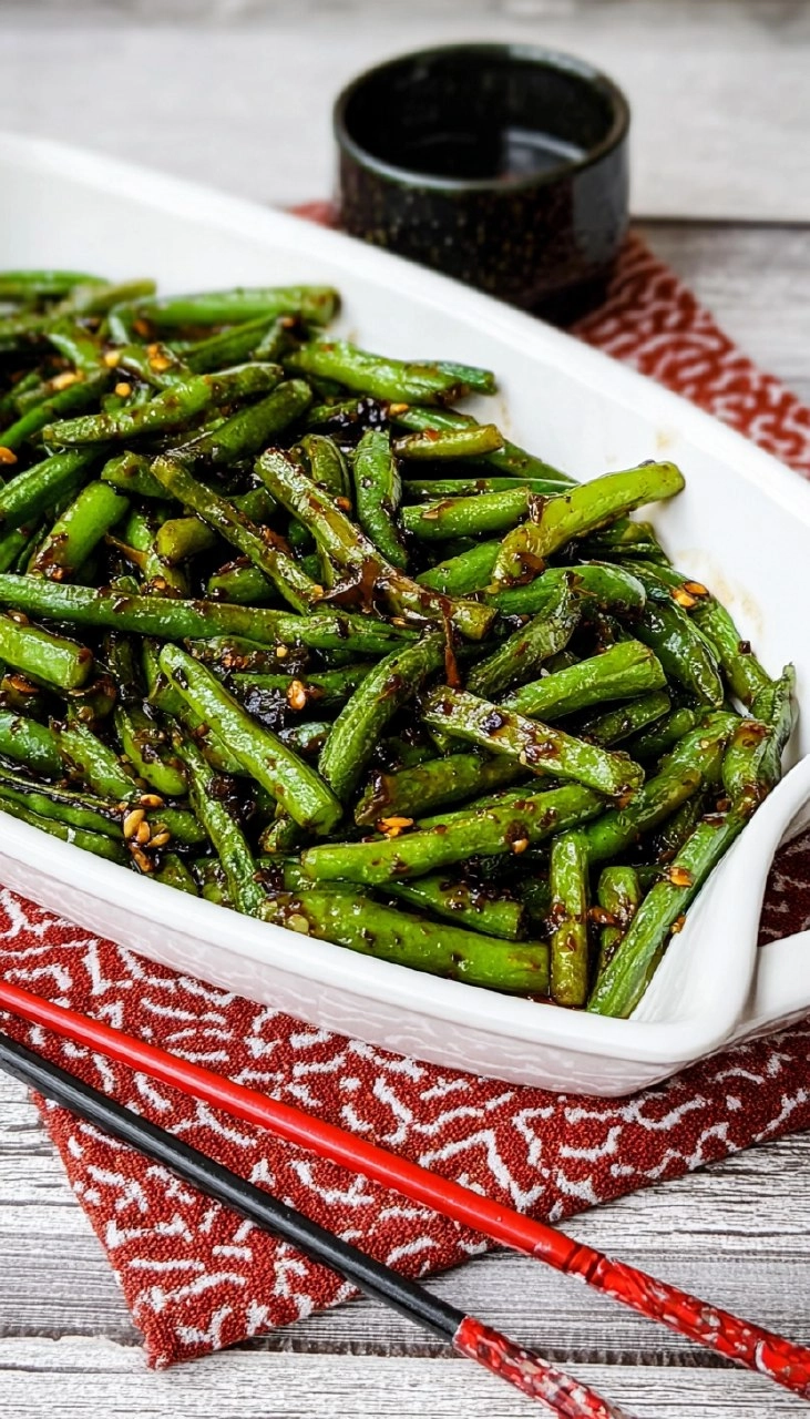 Spicy Szechuan Green Beans 7 Spicy Szechuan Green Beans