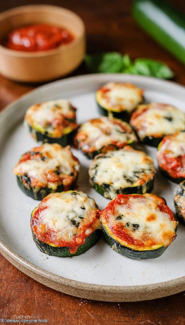 Zucchini Pizza Bites 7 Zucchini Pizza Bites