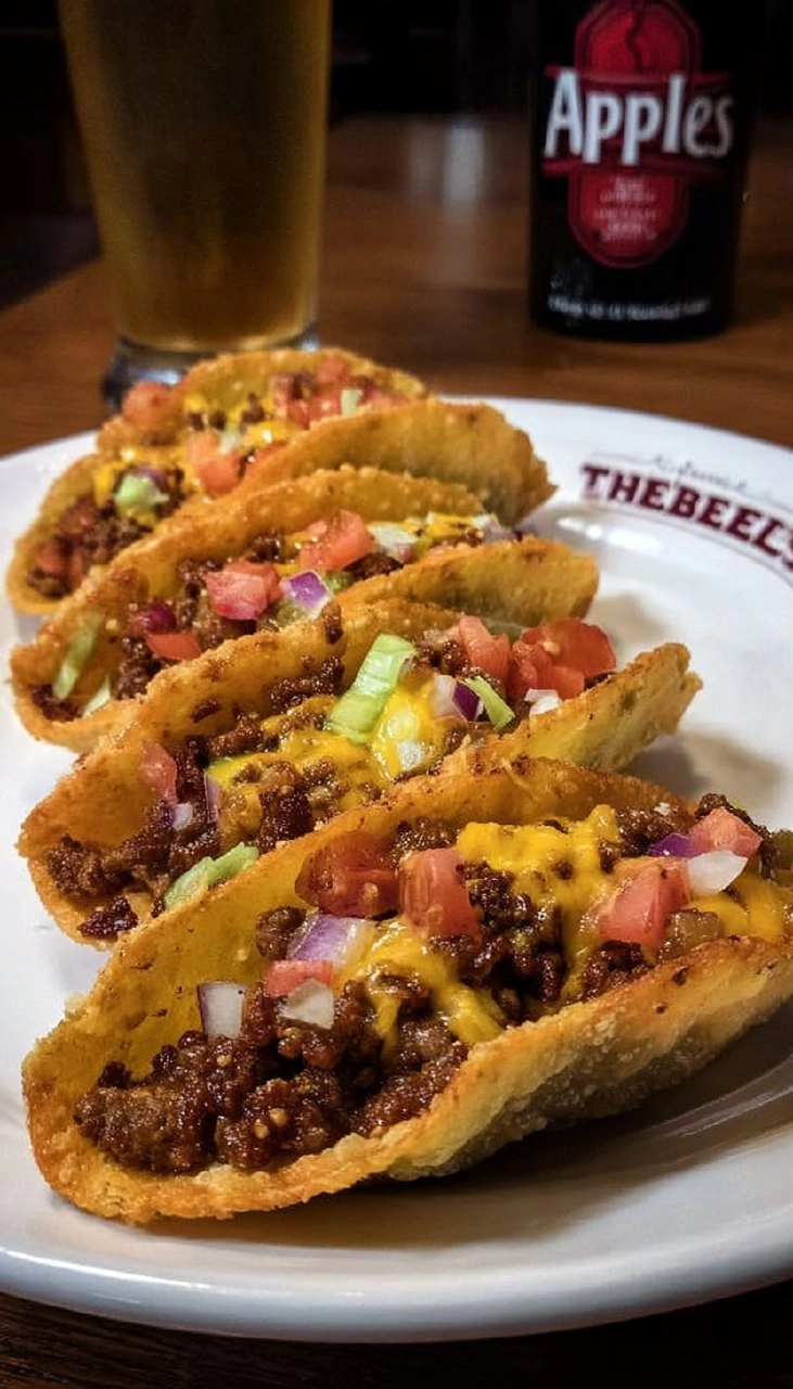 Applebee'S Bacon Cheeseburger Wonton Tacos 7 Applebee&Amp;Apos;S Bacon Cheeseburger Wonton Tacos