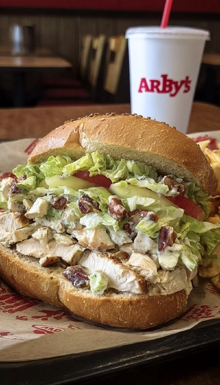 Arby'S Pecan Chicken Salad Sandwich 7 Arby&Amp;Apos;S Pecan Chicken Salad Sandwich