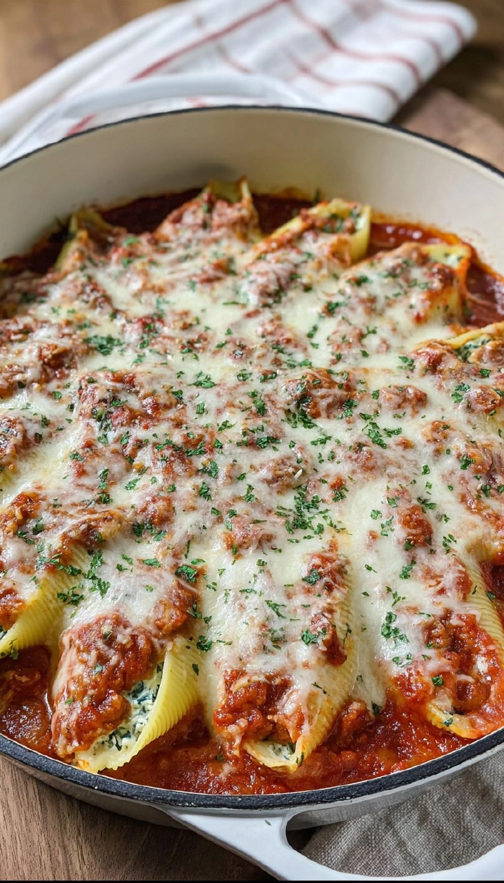 Baked Stuffed Shells 7 Baked Stuffed Shells