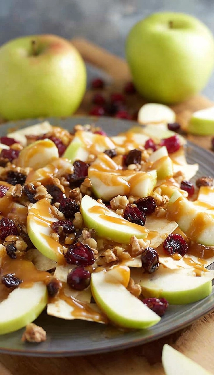 Caramel Apple Nachos