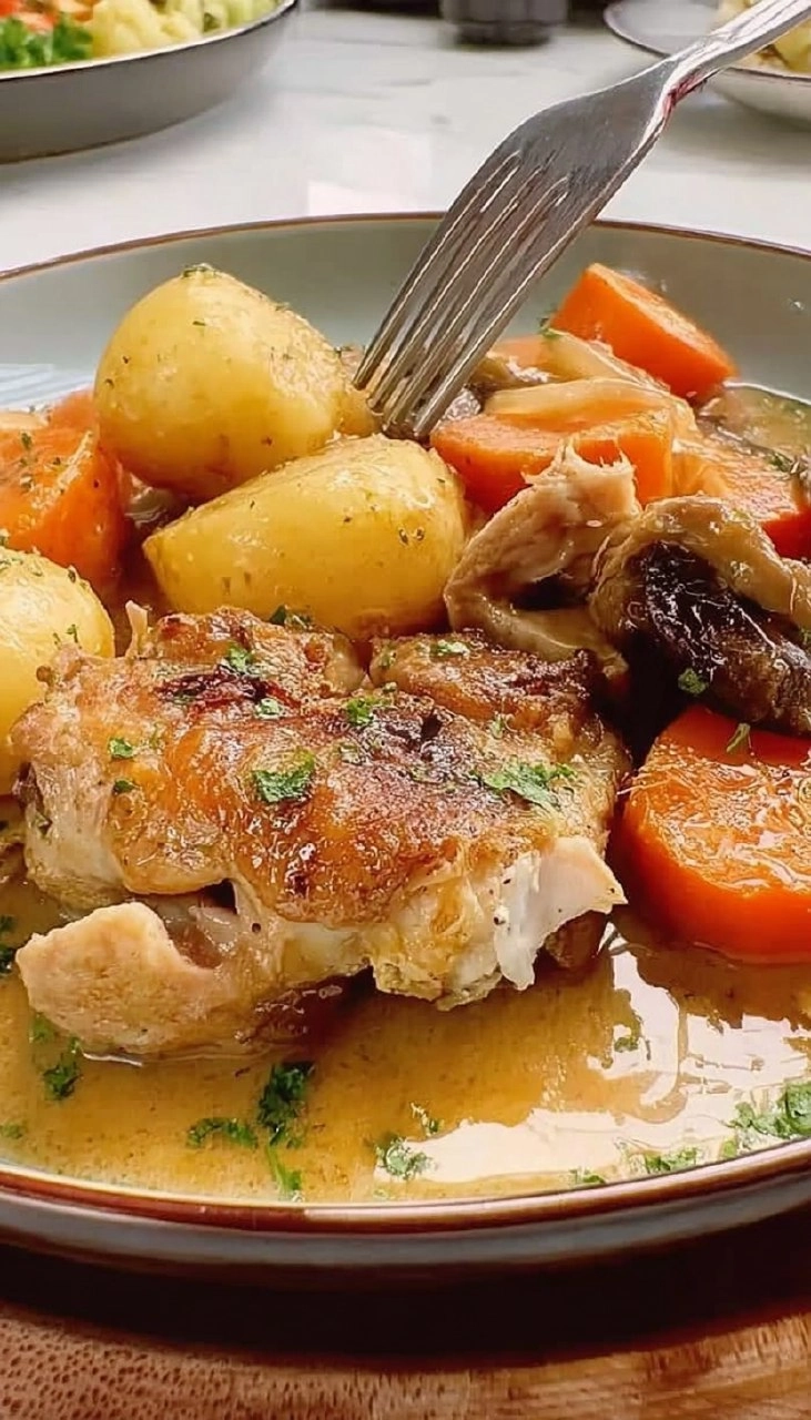 Chicken Fricassee 7 Chicken Fricassee