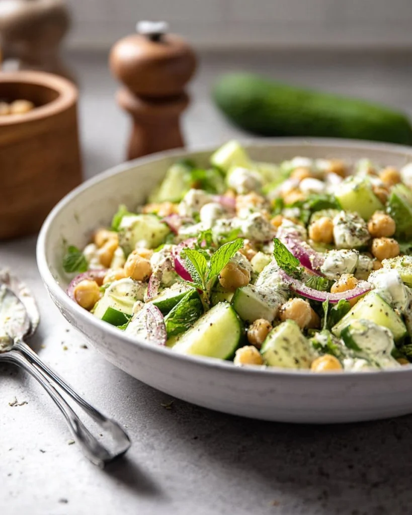 Chickpea-Cucumber-Salad-with-Mint-Dressing-Recipe