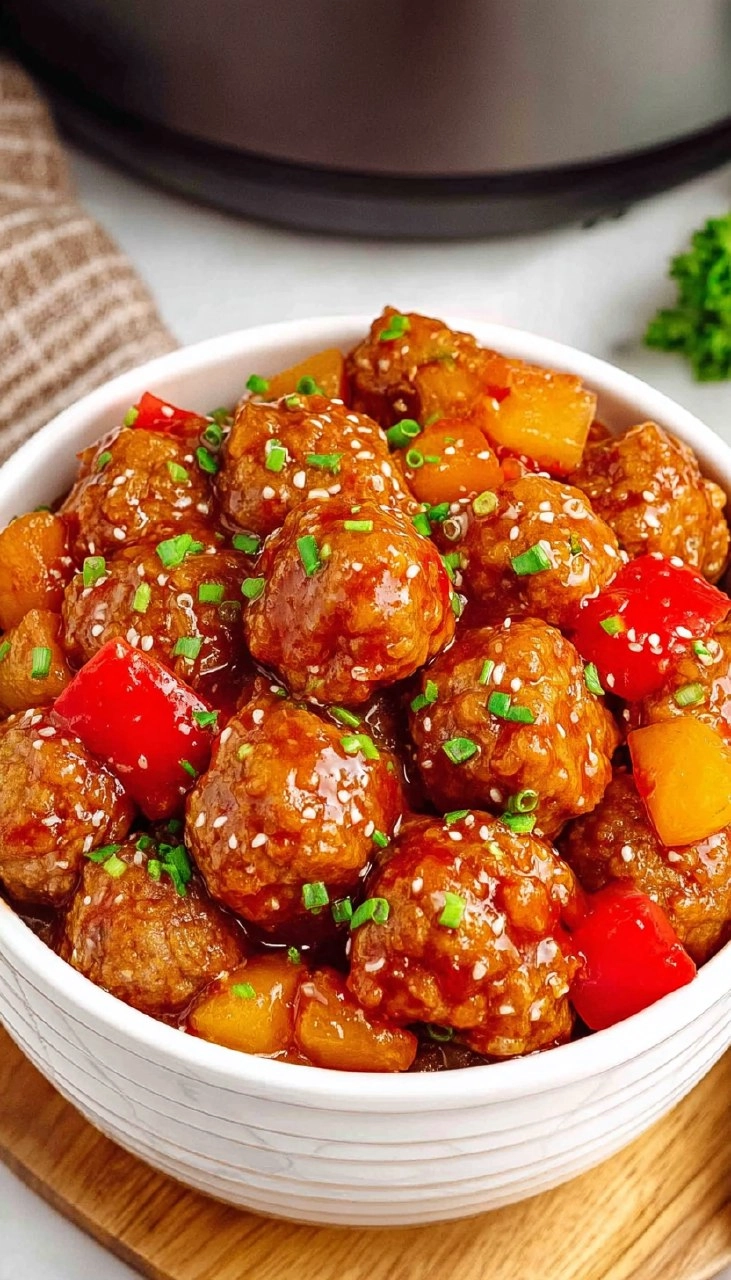Crockpot Sweet And Sour Meatballs 7 Crockpot Sweet And Sour Meatballs