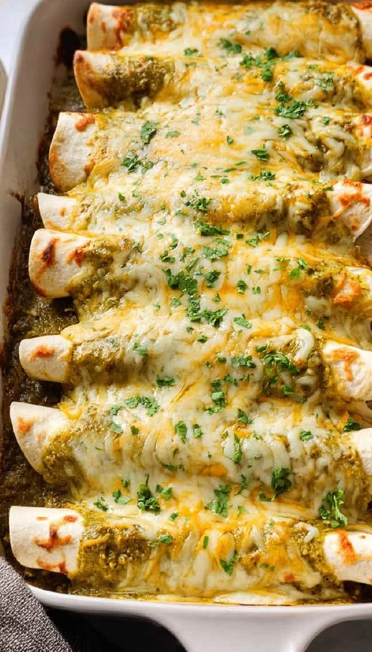 Enchiladas Verdes 7 Enchiladas Verdes