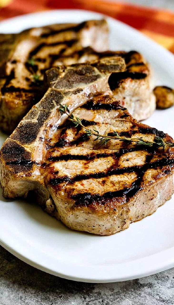 Greek Pork Chops 7 Greek Pork Chops