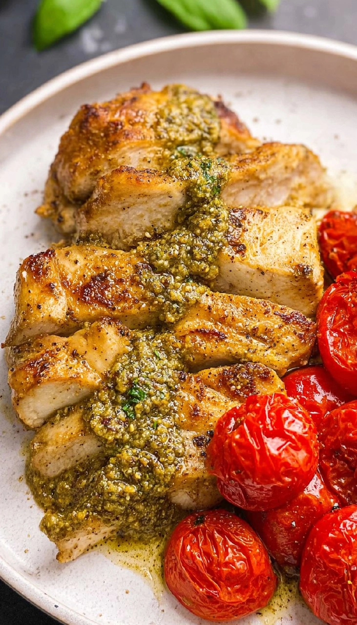 Pesto Chicken 7 Pesto Chicken