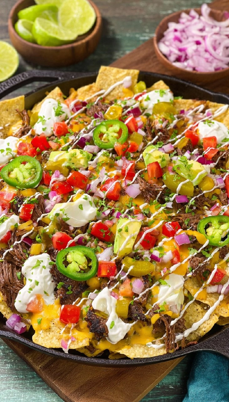Smoked Brisket Nachos 7 Smoked Brisket Nachos