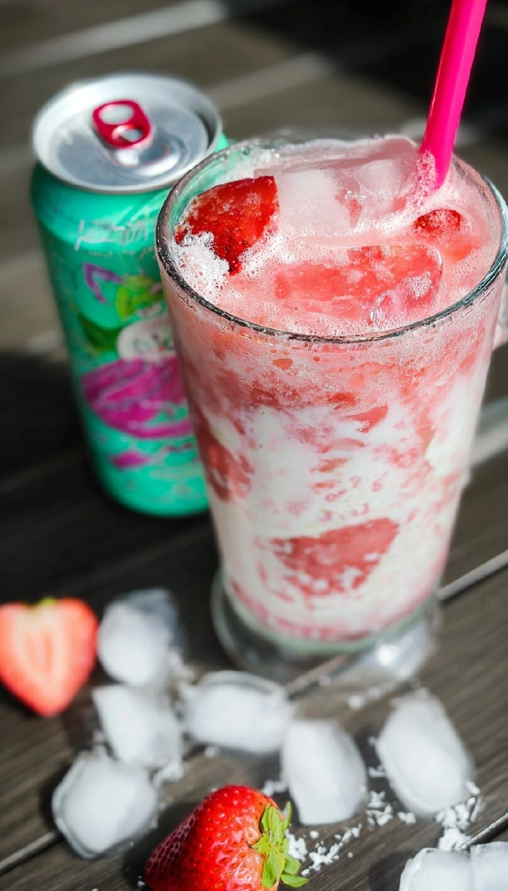 Strawberry Watermelon Dirty Soda 7 Strawberry Watermelon Dirty Soda