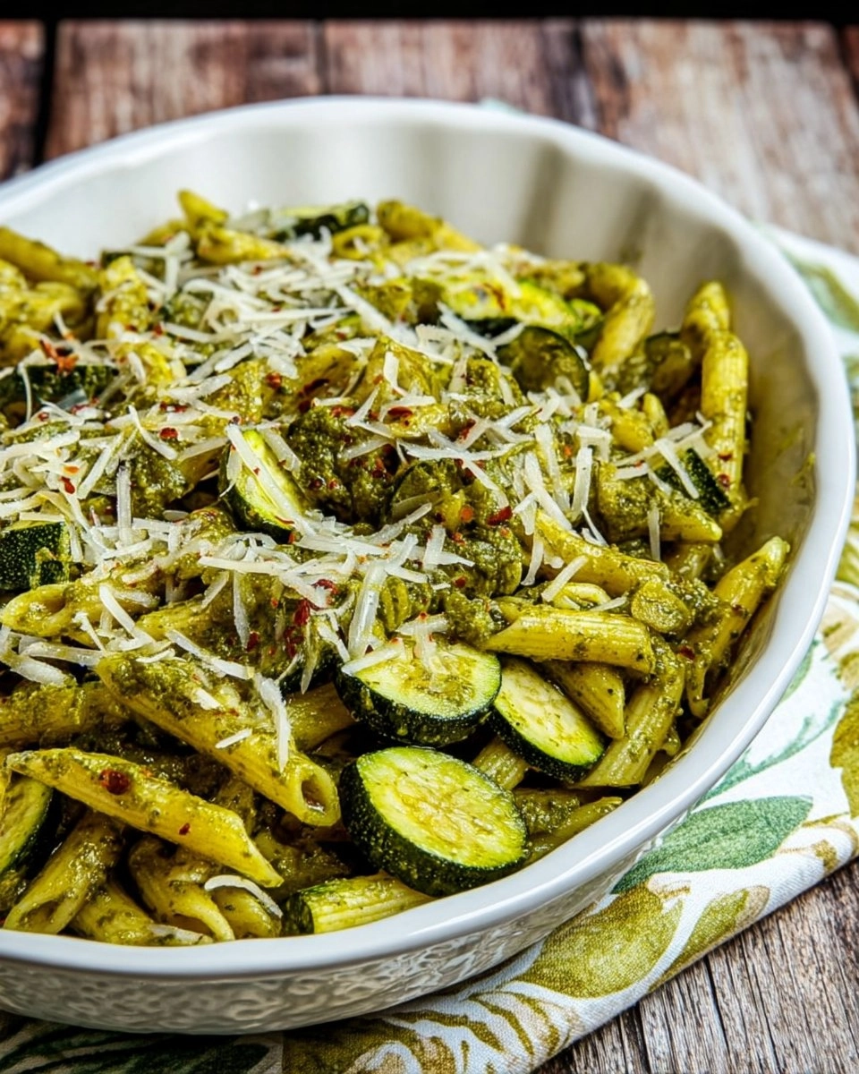 Zucchini Pesto Pasta
