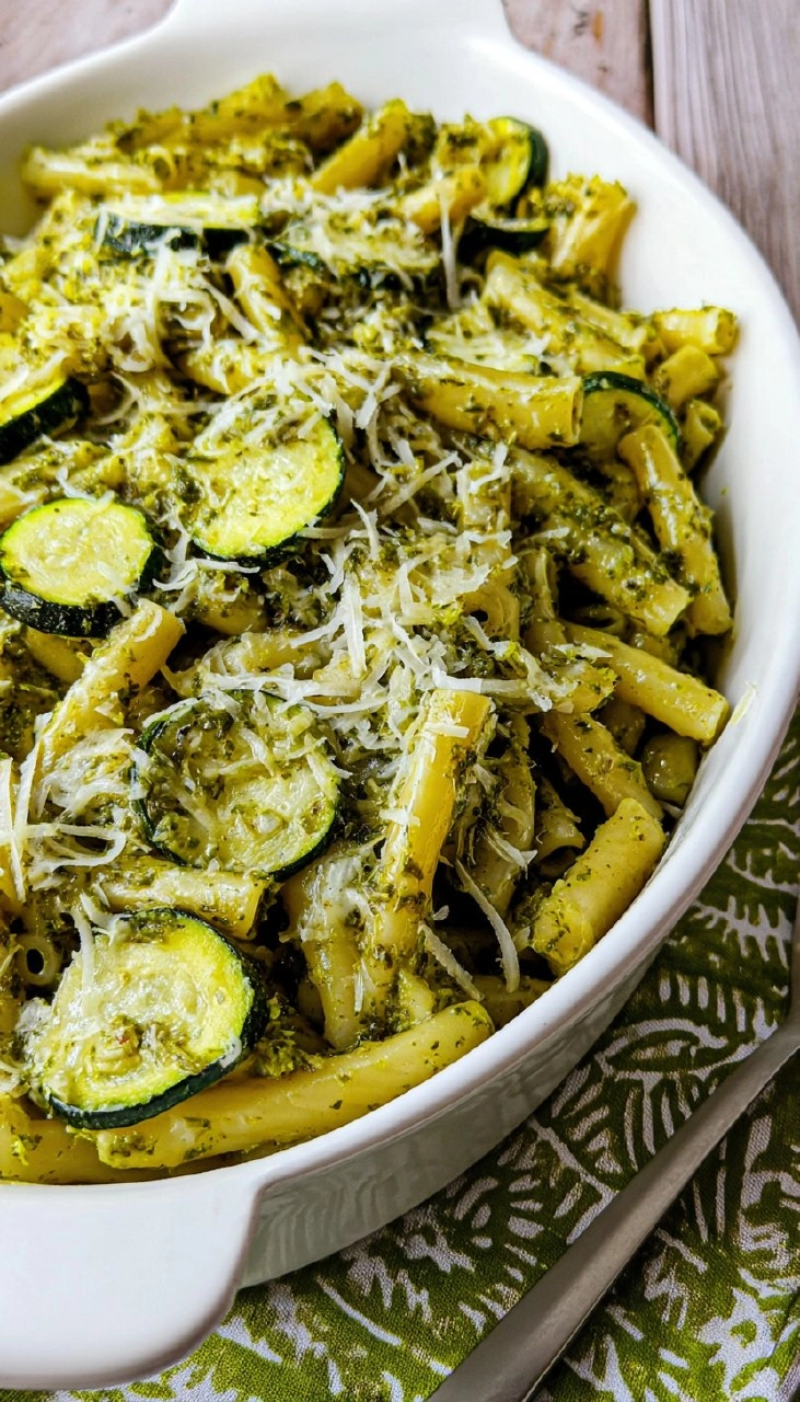 Zucchini Pesto Pasta